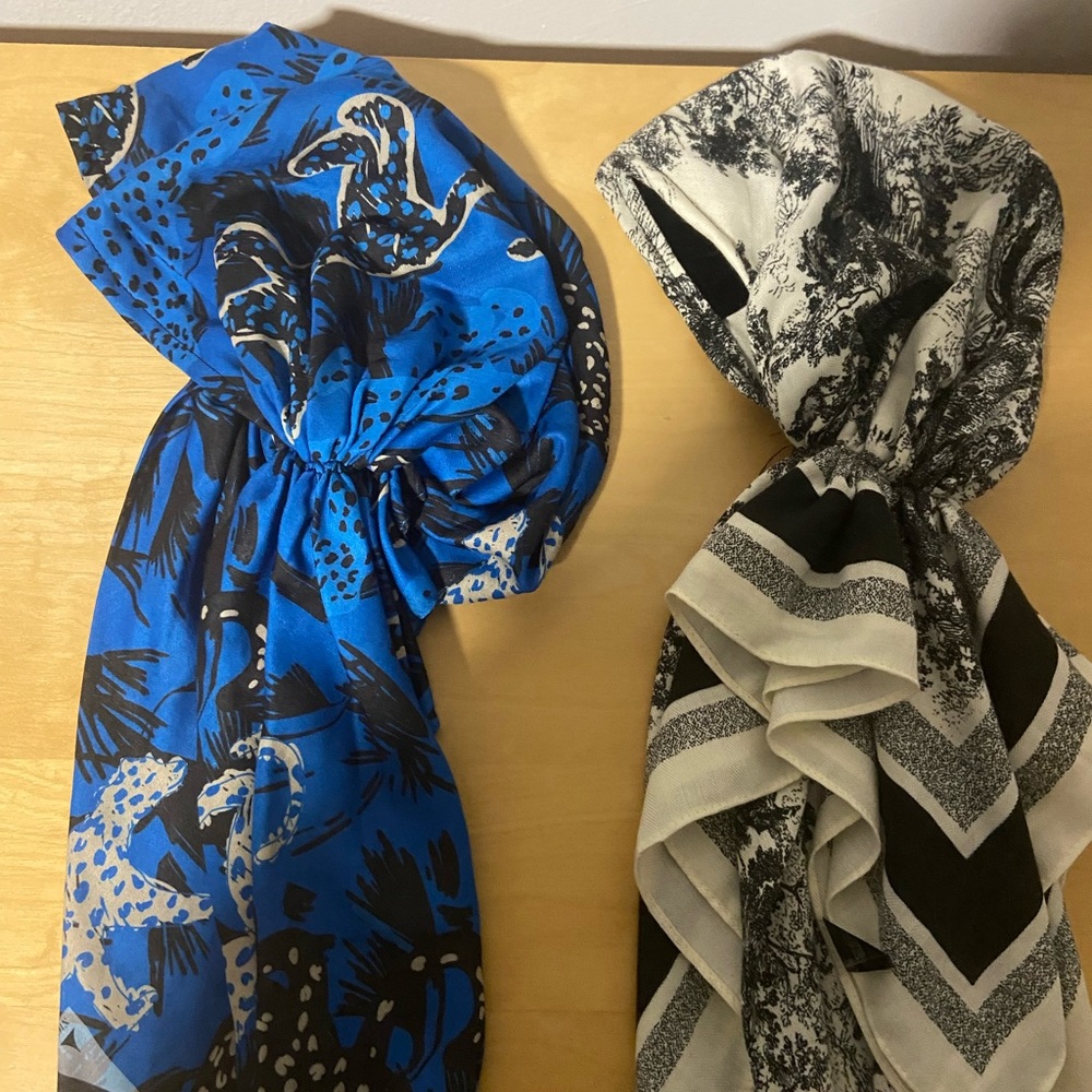 Pre-tied tichels/scarf head coverings